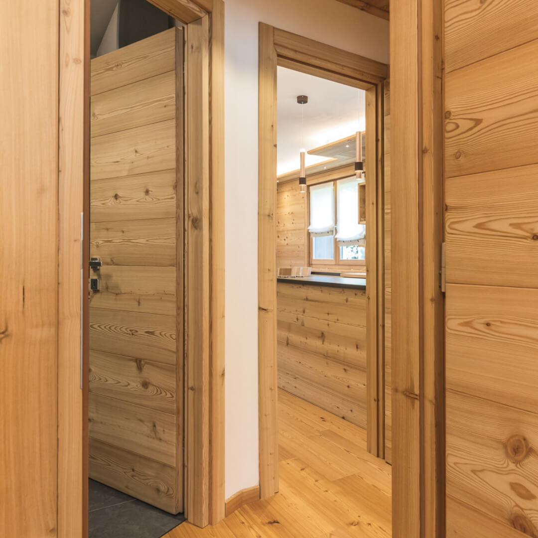 Legno di buona qualità utilizzato per l'arredo