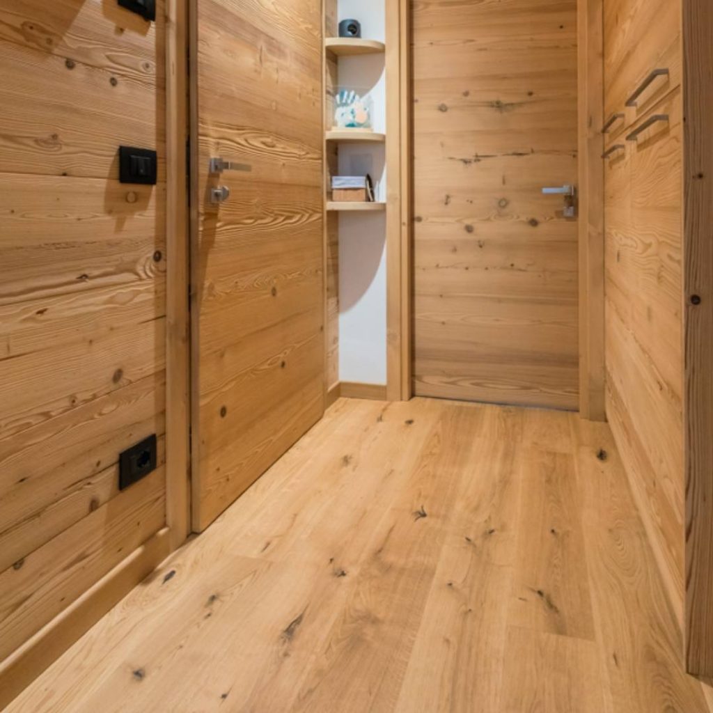 Pavimento in legno di rovere